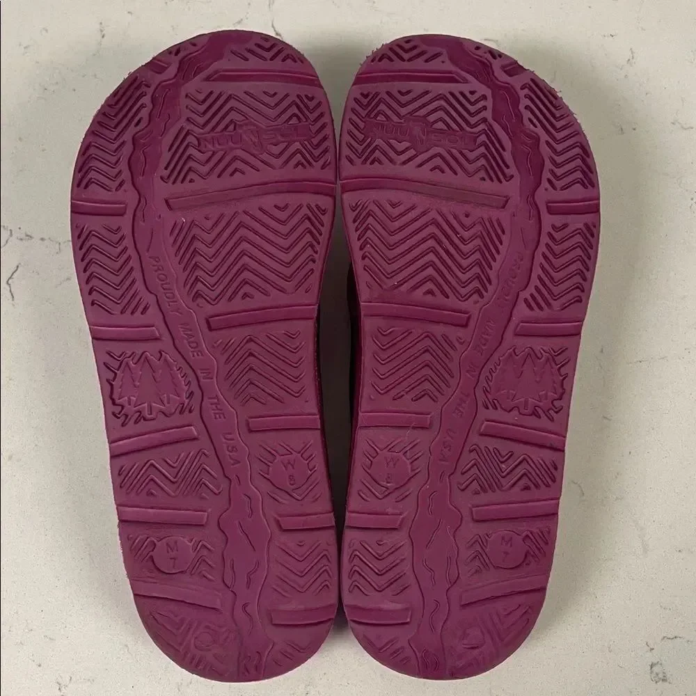 NUUSOL WOMEN'S CASCADE RECOVERY FLIP FLOP Size 8 CA-Dusty Rose ?